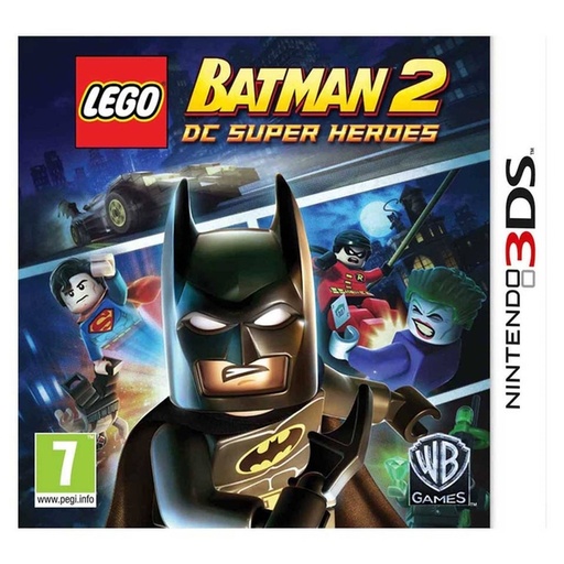[LEVerNint00000001557] LEGO Batman 2: DC Super Heroes (3DS, Complete with Manual)