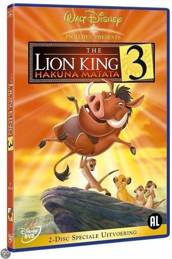 [LiVerDVD00000001708] Lion King 3: Hakuna Matata (2-disc Special)(DVD, Region 2, PAL)