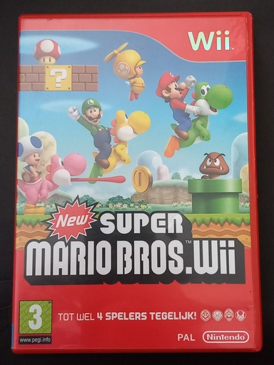 [NeVerWii00000001713] New Super Mario Bros. Wii (Nintendo Wii, PAL)