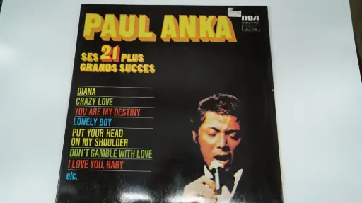 [PaViny00000001848] Paul Anka - Ses 21 Plus Grands Succès