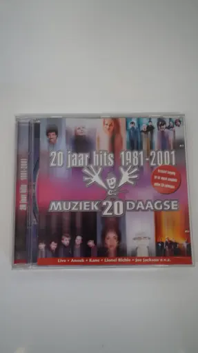 [20Musi00000002029] 20 Jaar Hits 1981–2001 Muziek 20 Daagse (CD)
