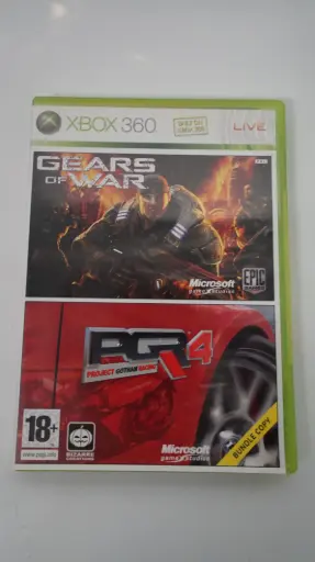 [GeVerXBOX00000002089] Gears of War + Project Gotham Racing 4 (Xbox 360, PAL)