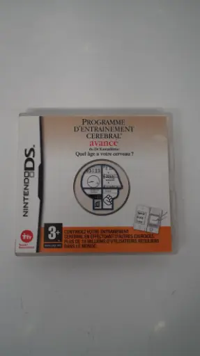 [PrVerNint00000002111] Programme D’Entrainement Cerebral Avancé (Nintendo DS, PAL, FR)