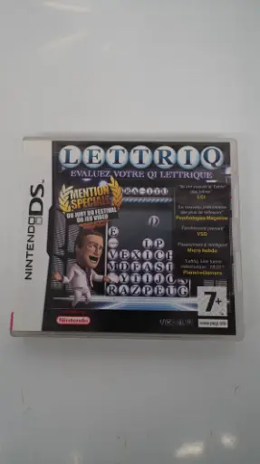 [LeVerNint00000002119] Lettriq Évaluez Votre QI Lettrique (Nintendo DS, PAL, FRA)
