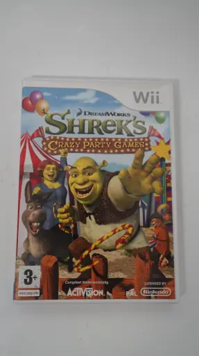 [ShVerWii00000002232] Shrek's Crazy Party Games (Nintendo Wii, PAL, NL)
