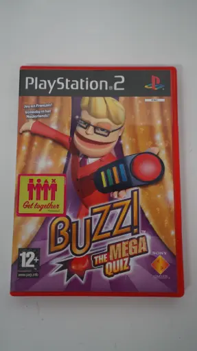 [BuVerSony00000002253] Buzz! The Mega Quiz (PlayStation 2, PAL, Dutch/French Version)