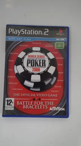 [WoVerSony00000002290] World Series of Poker 2008: Battle for the Bracelets (PlayStation 2, PAL, ENG)