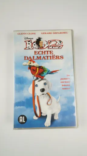 [10VerVHS00000002568] 102 Echte Dalmatiërs (VHS, PAL, Dutch)